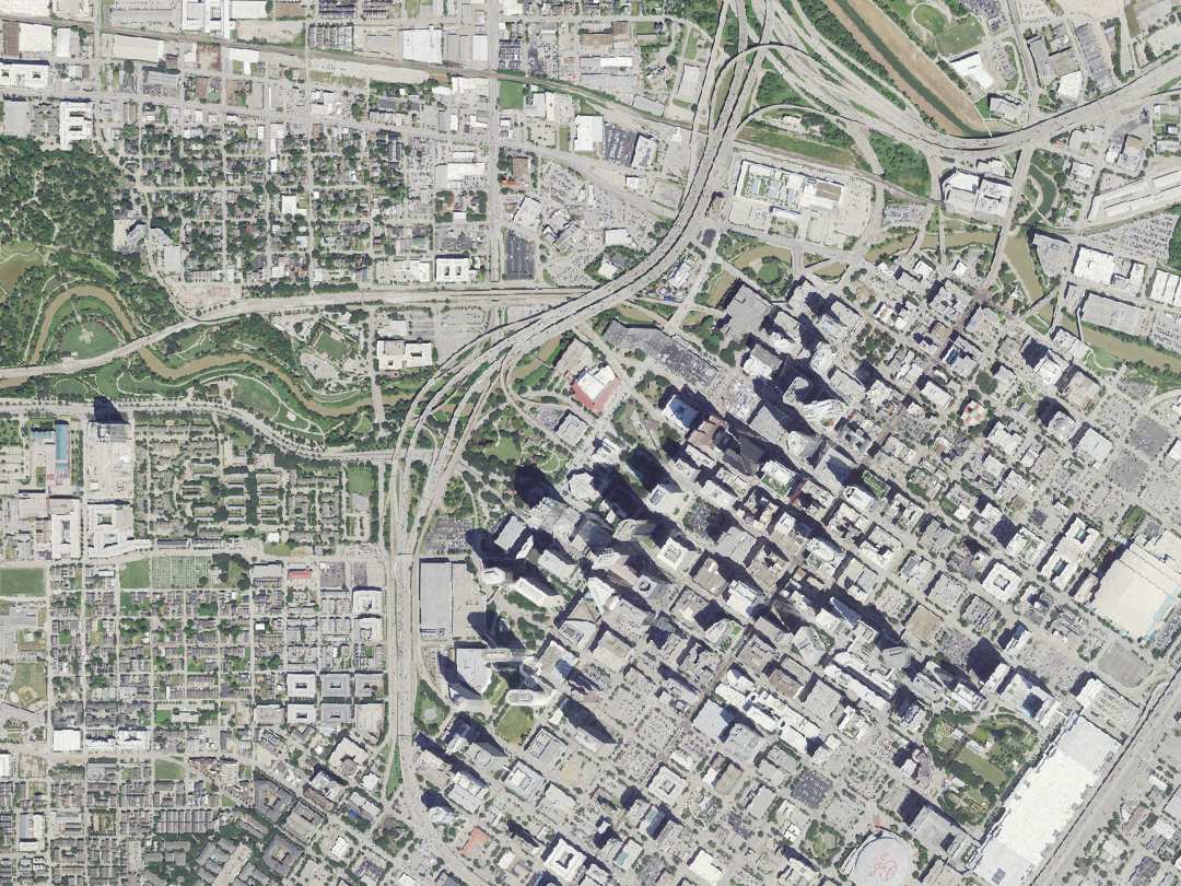 Aerial view of Houston, Texas